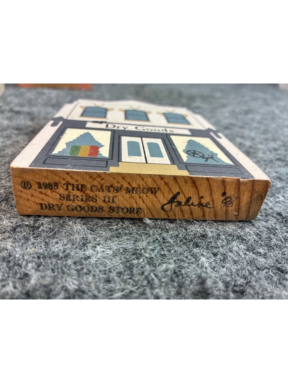 1980s Cats Meow Building Lot Congruity Tavern Architect Tailor Jeweler #2